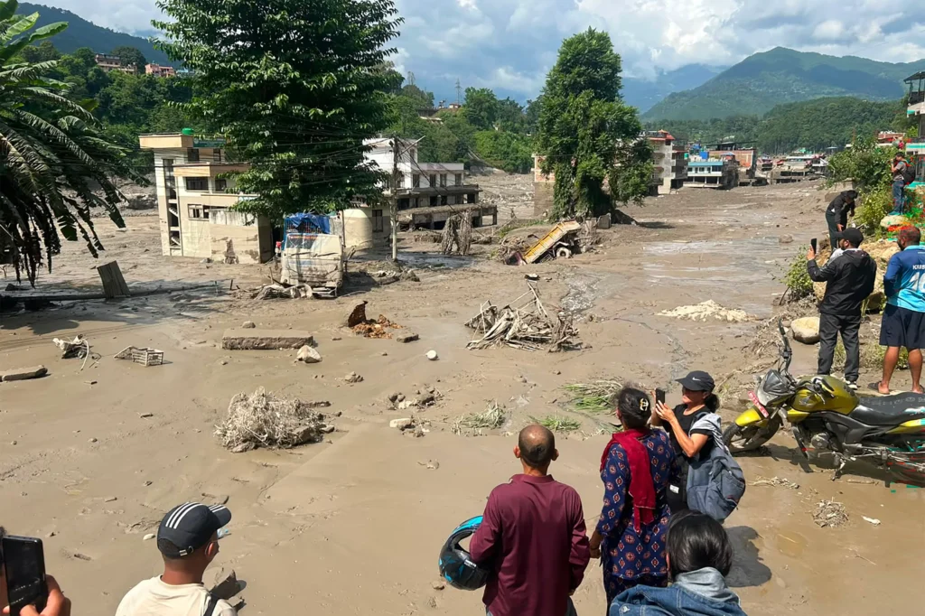 Rescue operations underway in Nepal after flash floods