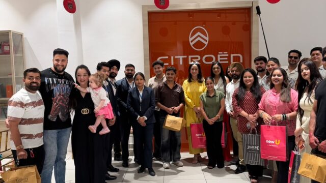 Citroën Jammu dealership showcasing vehicles for festive season